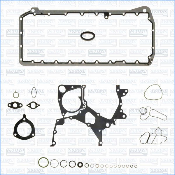 Dichtungssatz KurbelgehäUse Ajusa 54127400 FüR BMW E65 E60 X3 E83 E61 X5 5Er 7Er-image