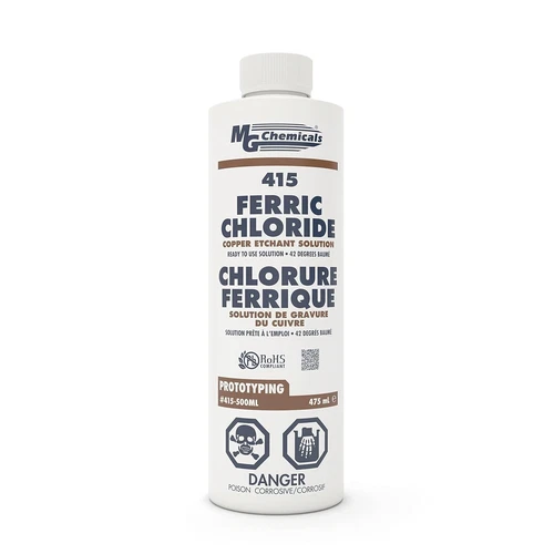 MG Chemicals - 415-500ML 415 Ferric Chloride Copper Etchant 475 milliters 