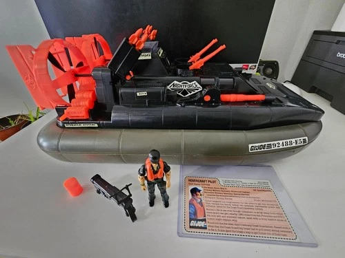 1988 Hasbro G.I.JOE Night Force Night Striker w/ custom Cutter & File Card