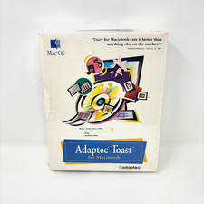 SEALED Adaptec Toast Software For Macintosh CD-ROM in Box 