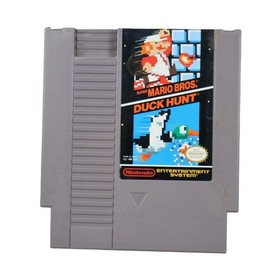 Super Mario Bros./Duck Hunt Nintendo NES Video Game Cart Manual NTSC-U/C Japan