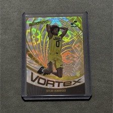 2023-24 Panini Revolution Taylor Hendricks Vortex Galactic Rookie #10 Utah Jazz