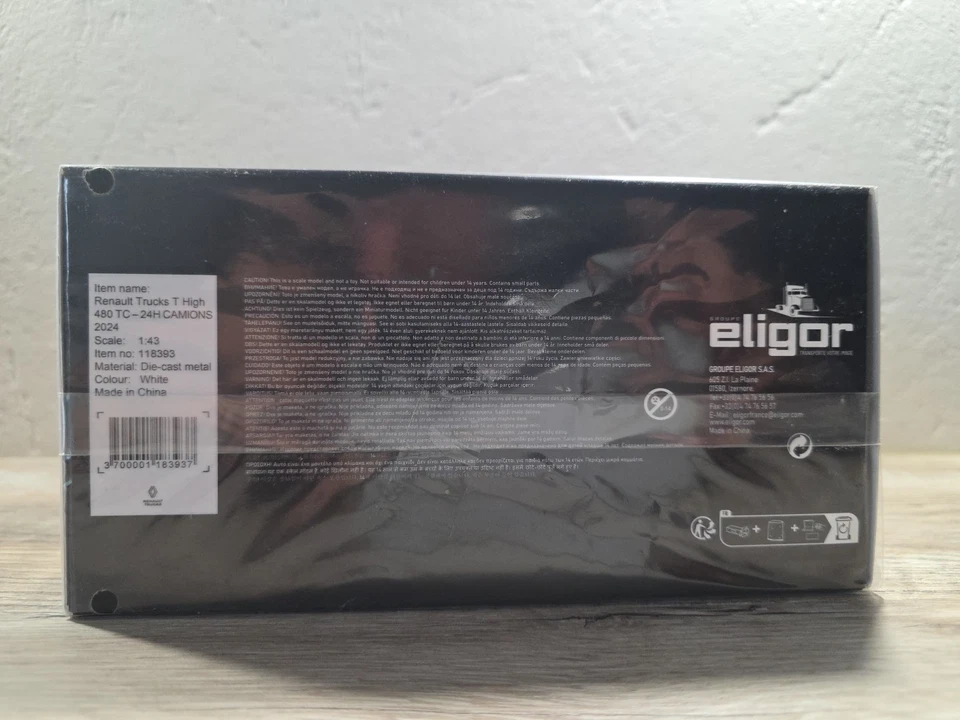 camion eligor 1/43 Renault T520 24h Du Mans - Photo 3/4