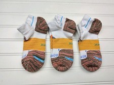 Bombas Hex-Tec Athletic Ankle Socks Lot Of 3 Pairs Size M