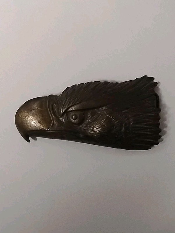 1976 Limited Edition Eagle Belt Buckle Great American Buckle Company Bronze 