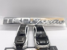 Toyota Genuine Oem Trd Sportivo Emblem Chrome Plated Ms010-00001 Toyota Genuine Oem Trd Sportivo Emblem Chrome Plated Ms010-00001