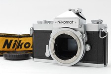 MINT w/Strap Nikon Nikomat FTN Silver 35mm SLR Film Camera Body from JAPAN