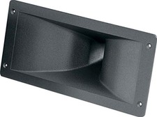 B C ME45 90x40 1 Aluminum Flare Horn Black