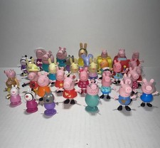 Peppa Pig  Friends Mixed Lot of 36 Figure Toys  Accessories NICE CONDITION