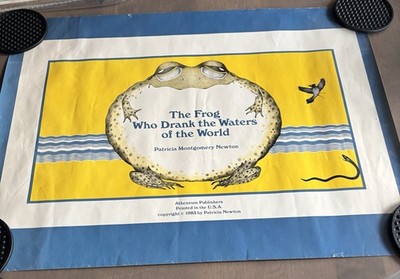 The Frog Who Drank The Waters Of The World Poster 1983 18 X 24 Children s Learn