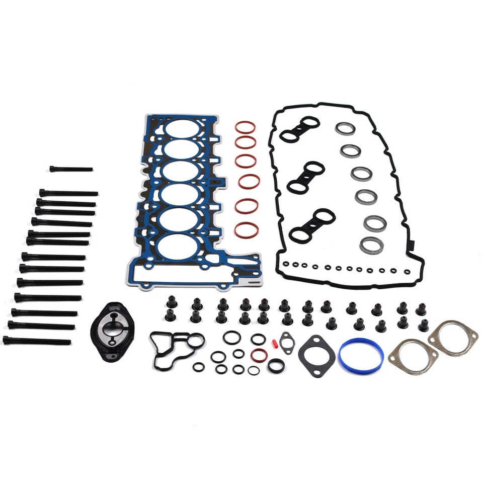 Head Gasket Bolts Set Fits 2007 2008-13 BMW 128i 328i 528i xDrive X3 X5 Z4 3.0L - Image 3 of 4