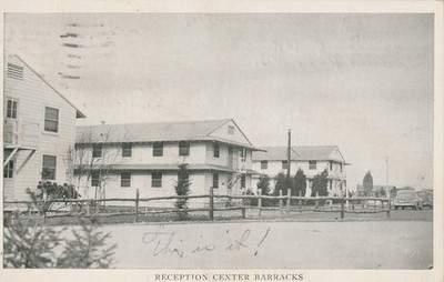 Reception Center Fort Dix New Jersey NJ Soldiers Postcard A 7881
