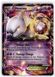 Mewtwo EX XY107 XY Black Star Promo