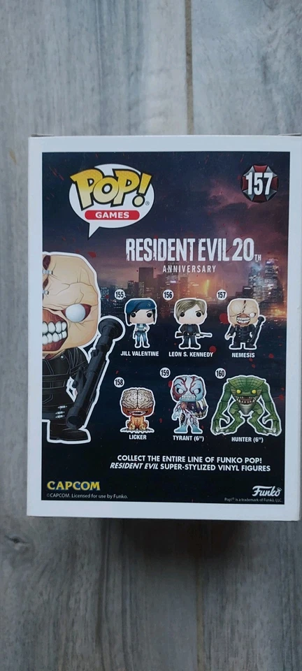 Funko pop games 157 Resident Evil Nemesis Figurine (11755) - Photo 3/4