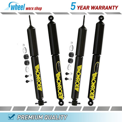 Monroe Front & Rear Shocks Fits 1999-2004 Jeep Grand Cherokee a.