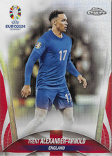 2024 TOPPS CHROME EURO #15 TRENT ALEXANDER -ARNOLD SILVER REFRACTOR  # 15