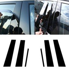 6pcs Gloss Black Window Pillar Posts Trim Cover Fit For Buick Lacrosse 2010-2016 6pcs Gloss Black Window Pillar Posts Trim Cover Fit For Buick Lacrosse 2010-2016