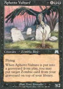 Aphetto Vulture x4 - Onslaught - NM-Mint, English - Onslaught
