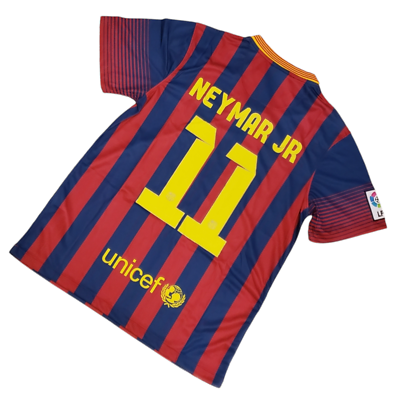 FC Barcelona NEYMAR JR 11番ジャージ 13-14 Barcelona Home - Football Soccer 2013/2014 - NEYMAR Jr # 11