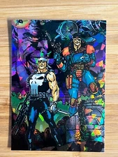 1992 Comic Images - The Punisher - Prism, Scratch N Sniff Inserts