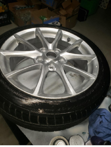2 PK-Wheel Coating Spray Paint Car Trucks Metallic Silver Rims Stop ...