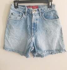 Old Navy Blue Jeans The Best In Denim 100 Cotton Shorts Size 4 Frayed Hem