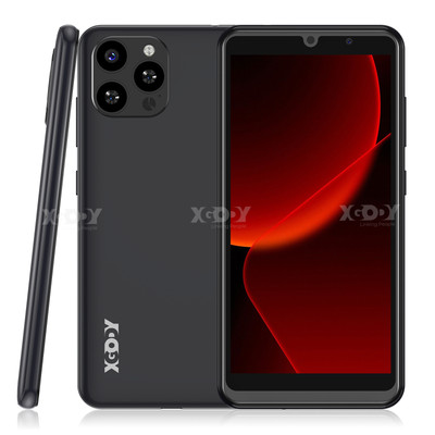 XGODY Handy ohne Vertrag Android 5,5'' HD+ Display 3G 2*SIM Smartphone HD Face ID