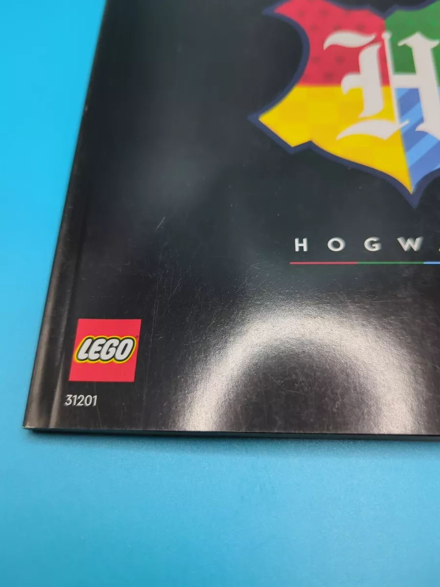 New LEGO Harry Potter Hogwarts Crests Set 31201 Instructions