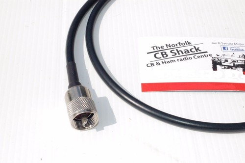 Mini8 Patch Lead 1M RG8 50 Ohm Coaxial Low Loss 1 metre 3' jumper lead - Picture 2 of 4