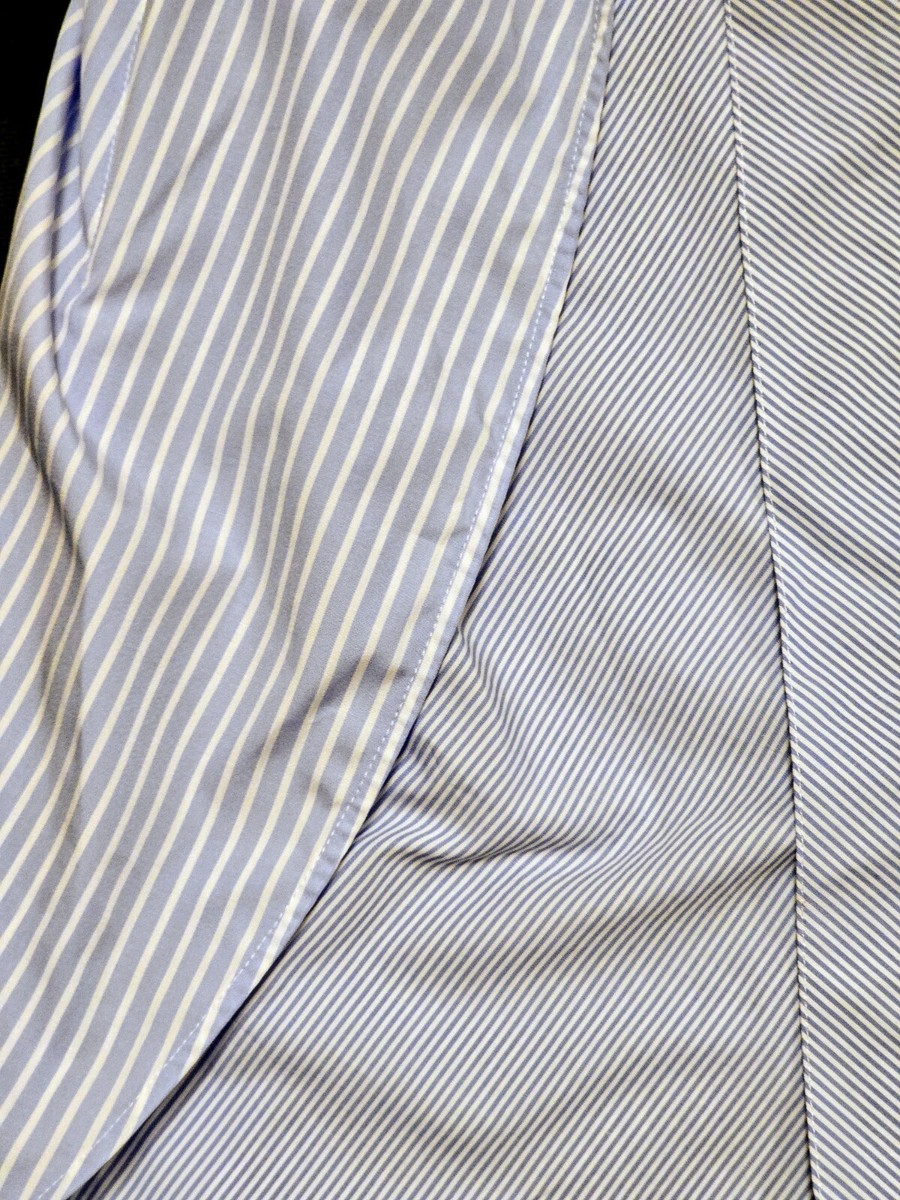 Stella Mccartney Cotton Belted Shirt Dress Striped Made In