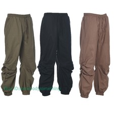 Men's Pants Medieval Renaissance Lounge Loose Pants Viking Navigator Trousers