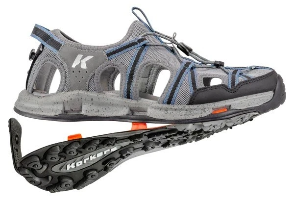 Korkers Men's Swift Sandal w/ TrailTrac soles- Size 13