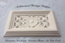 Decorative Victorian Handmade Plaster Air Vent Cover-270mm X 170mm - SU