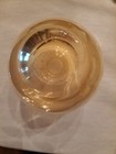 Vintage Set Of Two Miller Rogaska Reed & Barton Yellow Amber Crystal Glass Vases — photo 6