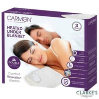 Carmen Double Heated Under Blanket Bedding Led Indicator Well-being Bed Room