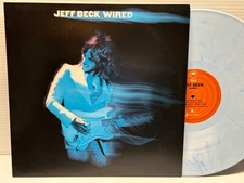 ⭐ JEFF BECK - WIRED LP 2020 REISSUE IMPORT BLUE COLORED VINYL EX!