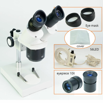 Professiona Binocular Stereo Microscope 2X4X Objec Lens For Mobile Phone Repair