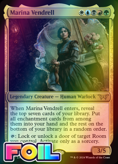 x1 Marina Vendrell DSK Duskmourn MTG 221 FOIL RARE M/NM 1x | eBay