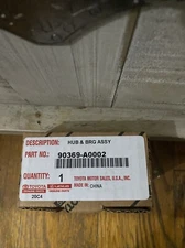 Genuino HUB &BRG ASSY 90369-A0002