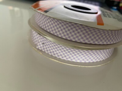 1x Kotex Schrägband Kantenband Einfassband Baumwolle 20 mm  25m gefalzt neu