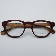CARTER BOND Jono Hennessy Unisex 9099 / 745 Wood Oval Glasses Frames 48/23
