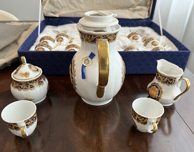 27 Piece T. Limoges Porcelain Tea Set 