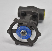 OMB 3/4" Gate Valve Socket Weld Threaded Reduced Port #800 810-SW Forged Steel