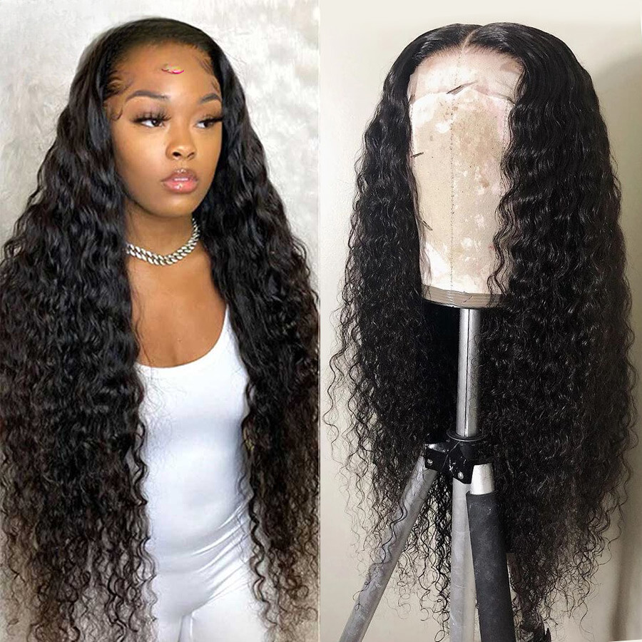 ?KIDA 22” 100% BRAZILIAN 1B LACE FRONT WIG* NWT* Xtrend Lace Front Human Hair Wigs with Baby Hair Long Ombre  main image 2