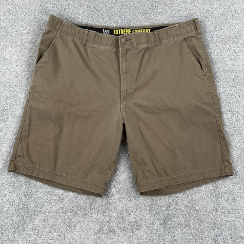 Lee Extreme Comfort Shorts Herren 42 hellbraun Performance Serie Stretch