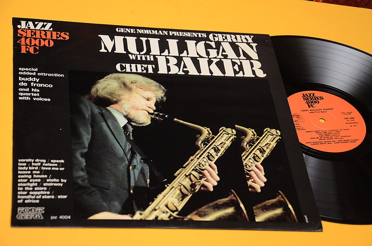 貴重！78rpm GERRY MULLIGAN / CHET BAKER Gerry Mulligan - The Original Quartet With Chet Baker [2-CD