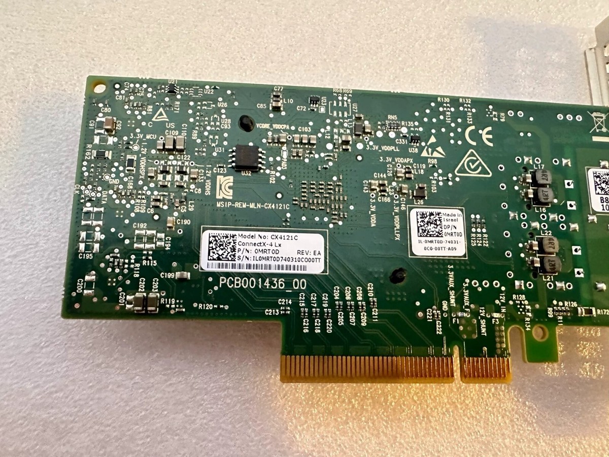Dell ConnectX-4 CX4121C 25GbE SFP28 Dual Port PCIe NIC
