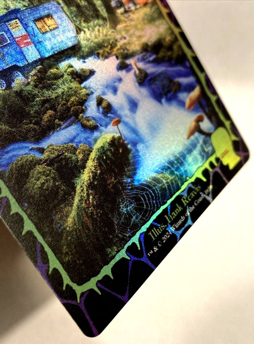 MTG Forest RAINBOW FOIL Secret Lair Drop Brain Dead 1656 NM | eBay