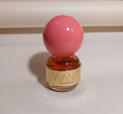 Vintage Dsquared2, Want Pink Ginger, EDP 100ml, Spray discontinued