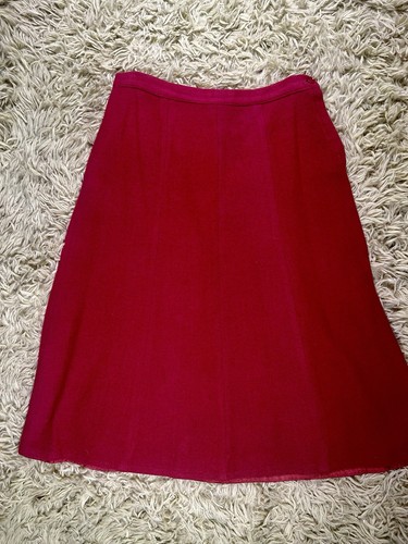 Set abito rosso vintage anni '50 giacca blazer con gonna / donna grande * - Foto 9 di 18